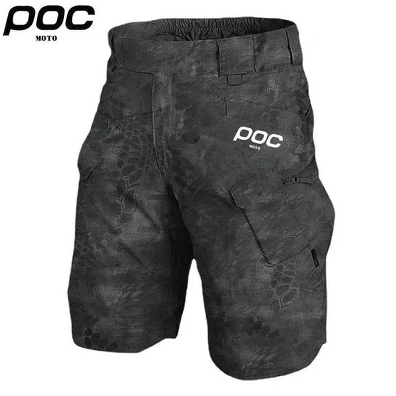 Summer Moto POC Cycling Mtb Downhill Pants breathable men's shorts waterproof bike road clothing Moto Cargo Bottom