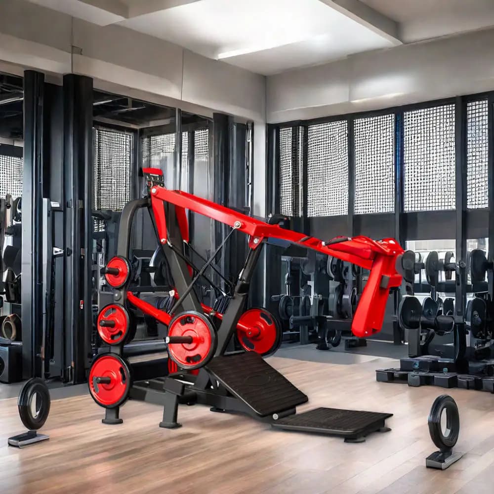 Attrezzatura da Palestra OEM Panata per Uso Commerciale Intensivo, Super Pendulum Squat per Esercizi