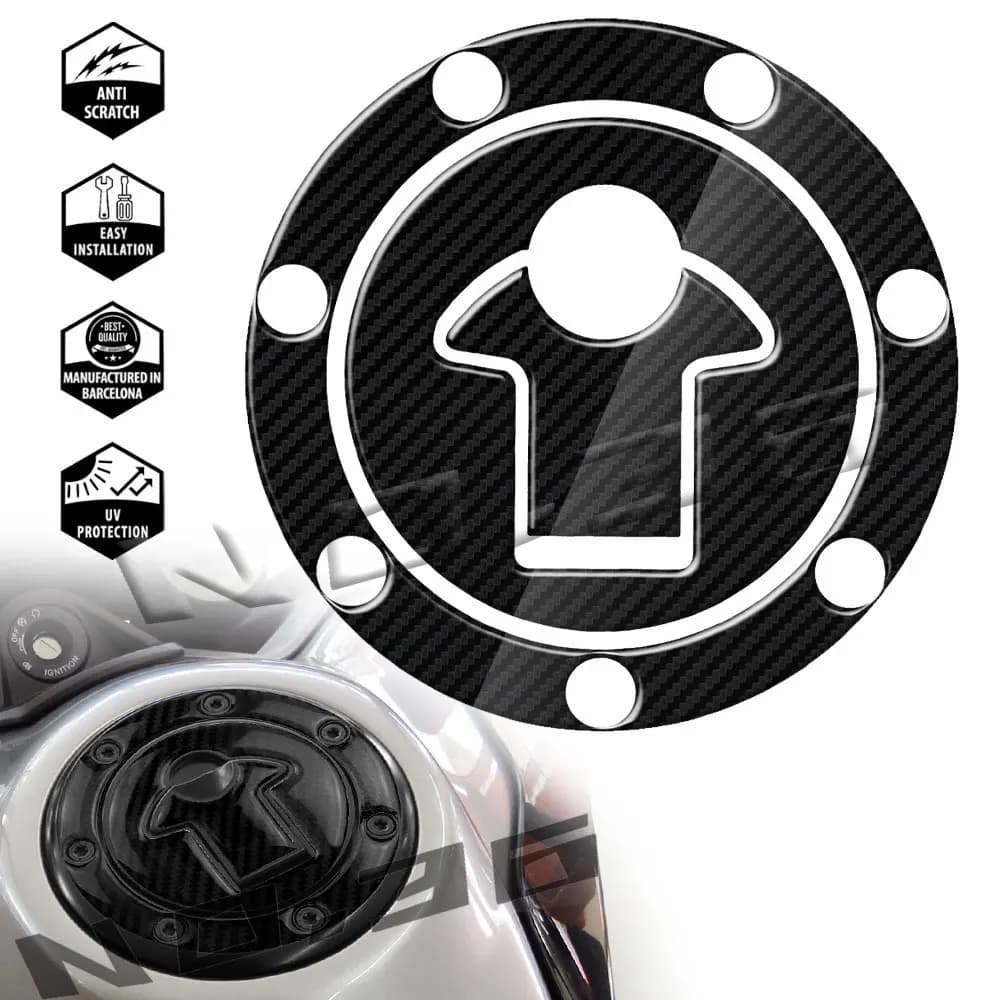 For KTM 125 390 790 890 DUKE R 3D motorcycle tank cap adhesive gas cover carbon fiber decal protection accessories waterproof