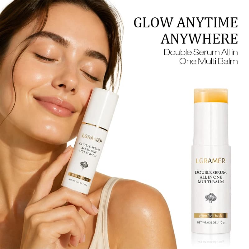 3-in-1 White Truffle Double Serum All-in-one Multi Balm, Stick Balm, Vitamin C Moisturizing 3-in-1 Anti Wrinkle, Eye Treatment