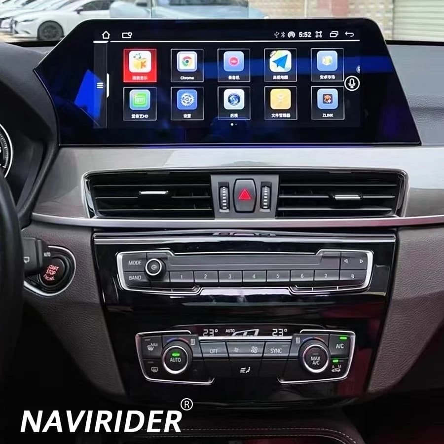12.3 ''GPS 4G Android Carplay Lama Schermo Per BMW X1 F48 NBT X2 F49 F39 EVO 2016-2018 Multimedia Nastro di Navigazione DSP Stereo