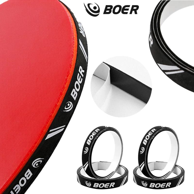 SelfAdhesive Sponge Edge Tape Table Tennis Racket Edge Guard Thickened Anti-Collision Widened Ping Pong Bat Side Protector Strip