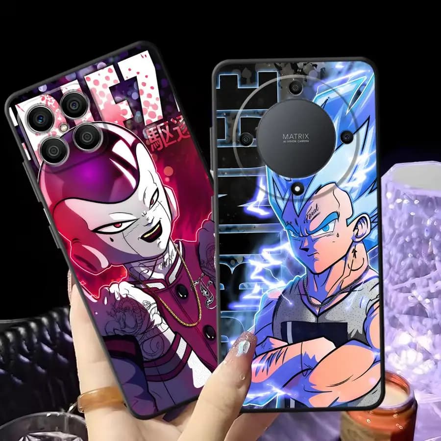 Custodia per Huawei P20 Lite 2018 P20 P40 Lite P Smart 2019 P30 P20 Pro Cover Telefono Drago B-Ball Lusso Goku