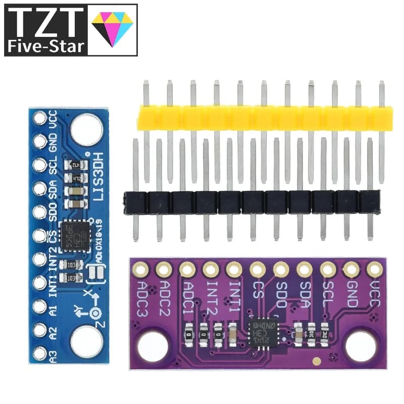 GREATZT LIS3DSH LIS3DH accelerometro triassiale ad alta risoluzione, modulo accelerometro triassiale per Arduino