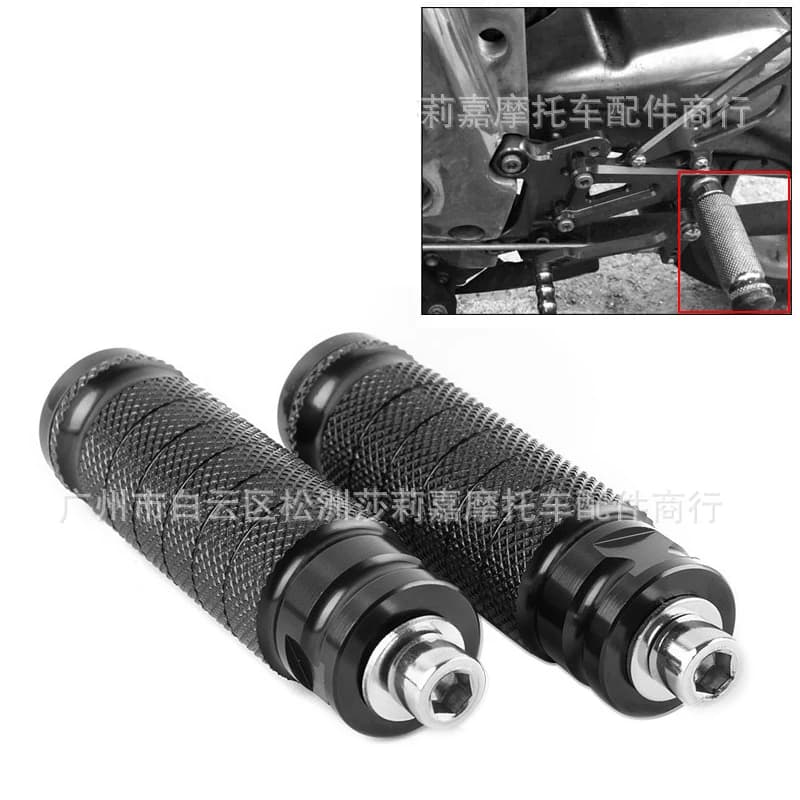 M8 MotorbikeRear Shifter Peg Motorcycle Gear Shift Brake Lever Toe Pegs For Honda Suzuki Yamaha Moto Raised Pedal Foot Post