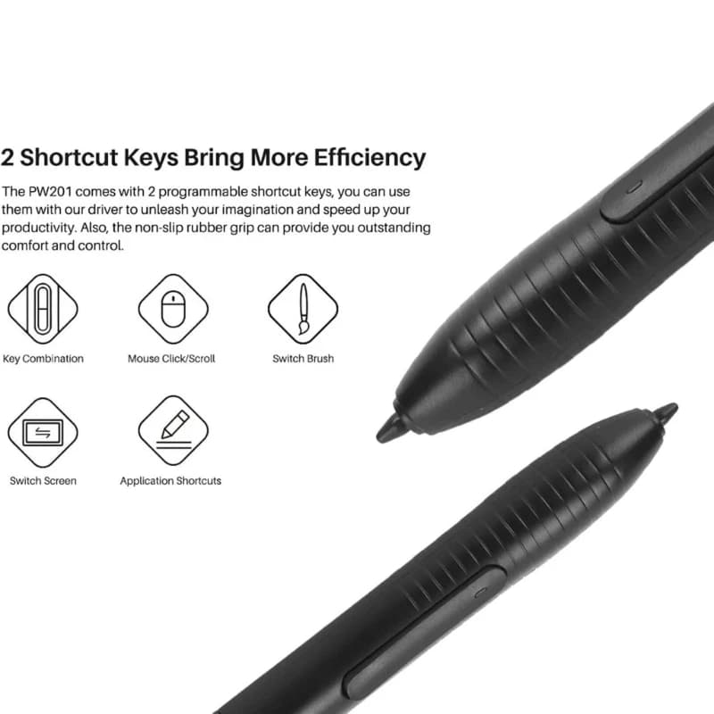 Penna digitale reattiva Q22A con controllo preciso per PW201 H430P HST640 H640P H950P H1060 Schizzi design professionale