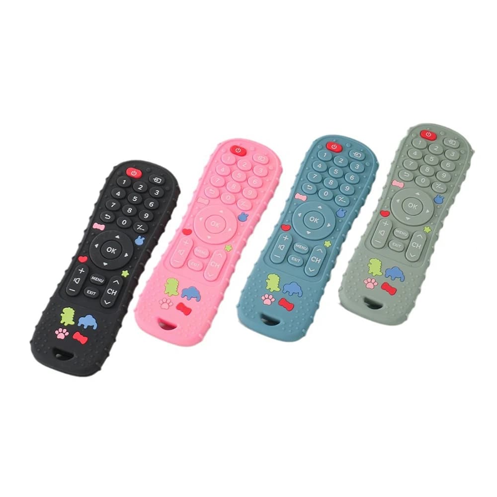 Massaggiagengive telecomandato giocattoli in silicone per bambini filosofia Montessori regalo sensoriale per ragazzi e ragazze