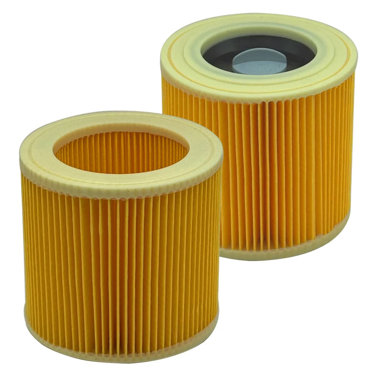 1/2 Pack 6.414-552.0 Replacement Filter – Compatible with Karcher WD1/WD2/WD3, MV2/MV3 Series Vacuums