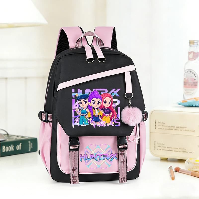 Zaino Kpop Demon Hunter per Ragazzi e Ragazze, Studenti, Adolescenti, Borsa per Libri, Zaino da Viaggio Kawaii per Donne e Uomini, Mochila Regalo
