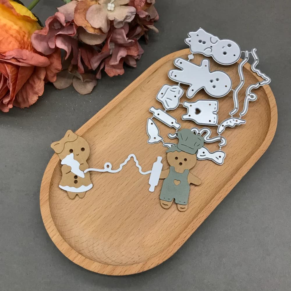 1pcs metal cutting dies cut die mold Baking Doll Scrapbook paper craft blade punch stencils dies