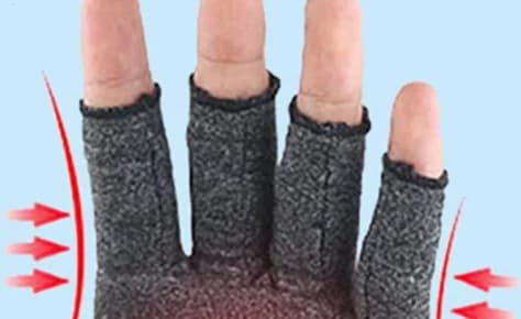 Hand Compression Gloves Men's Compression Gloves Sleeveless Soft and Breathable for Rock Climbing Atleta Tennis Typing Gym
