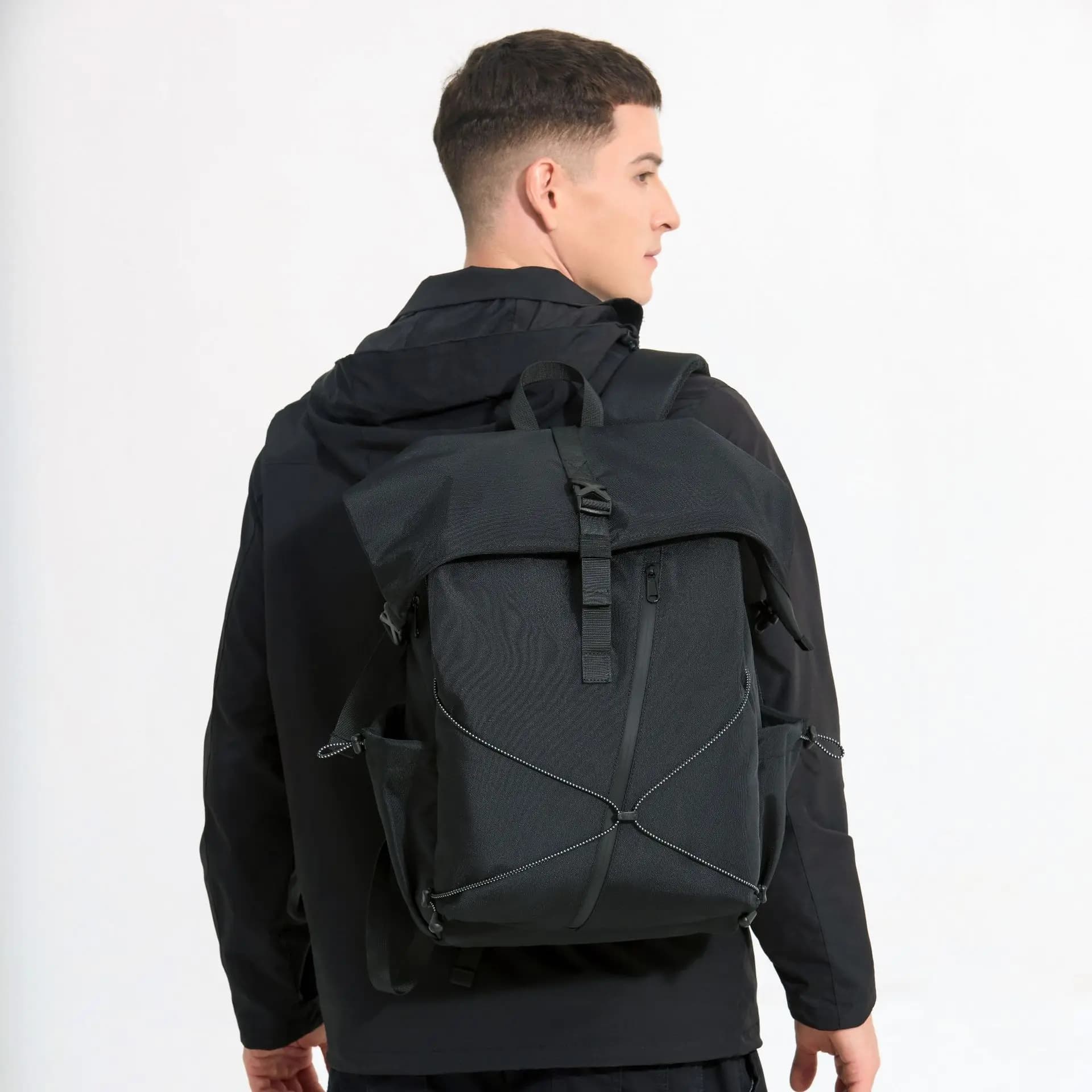 Men's Backpack Large Mountaineering Cycling Travel Backpack Lightweight Junior High School Student College Student Schoolbag