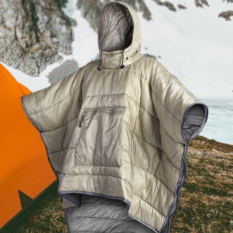 Multi-functional adult travel to mountaineering multi-functional fur bag washable cotton-proof dirt from camping outdoors