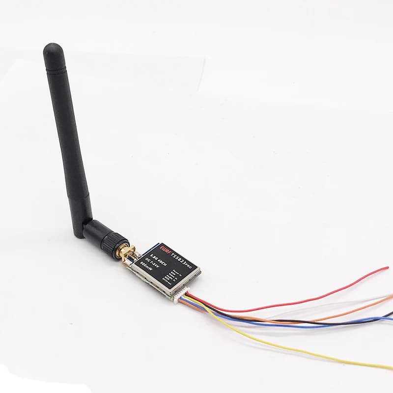 EWRF TS5823 Pro 200mW/600mW Transmitter Module Video 5.8GHz 40CH VTX with 5V BEC for RC FPV Racing Drone Quadcopter Part