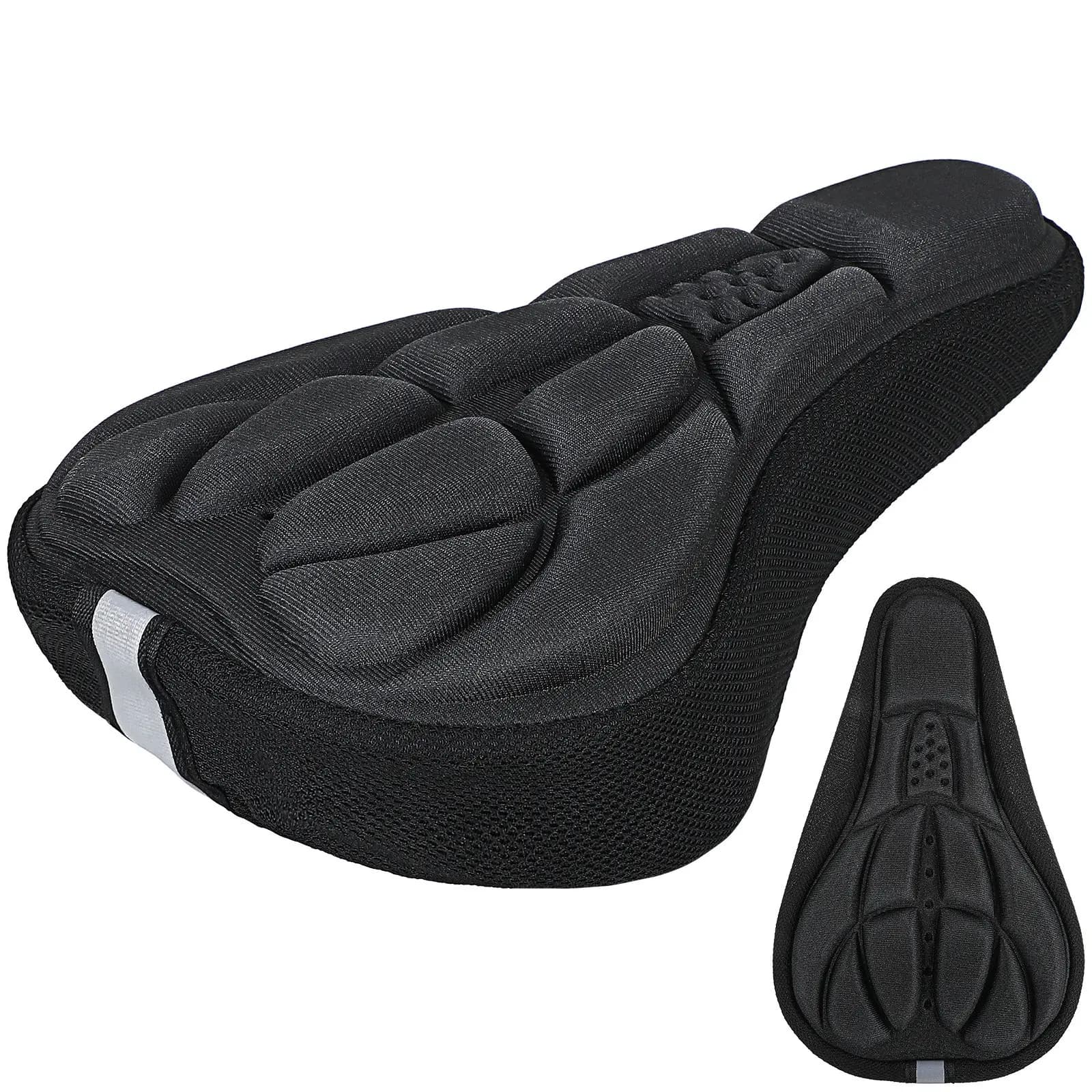 2 Pezzi Coprisella Bici Ergonomici e Confortevoli in Tessuto Traspirante - Accessori Bici per Mountain Bike e Bici da Strada