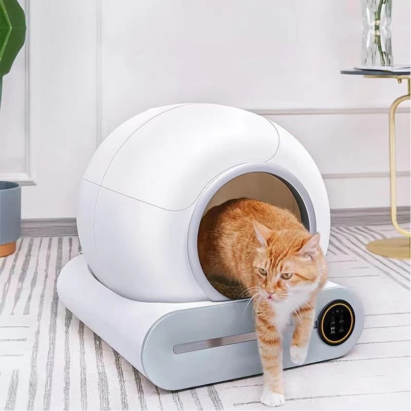 2025 Toilette per lettiera per gatti con deodorizzazione elettrica completamente automatica intelligente personalizzata