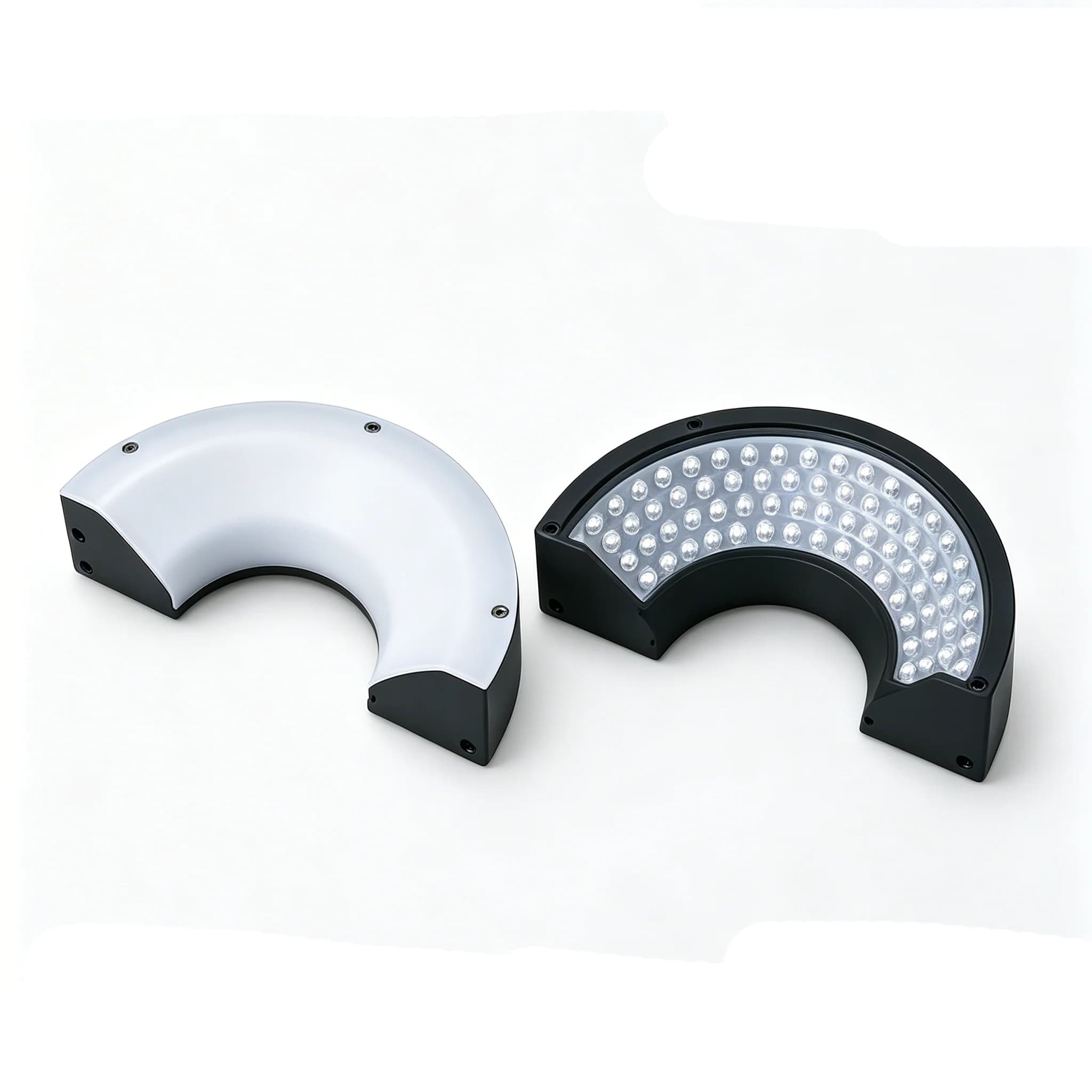 Semicircular Ring Light Source Machine Vision Inspection Lamp High Brightness LED Detection Recognition Lighting