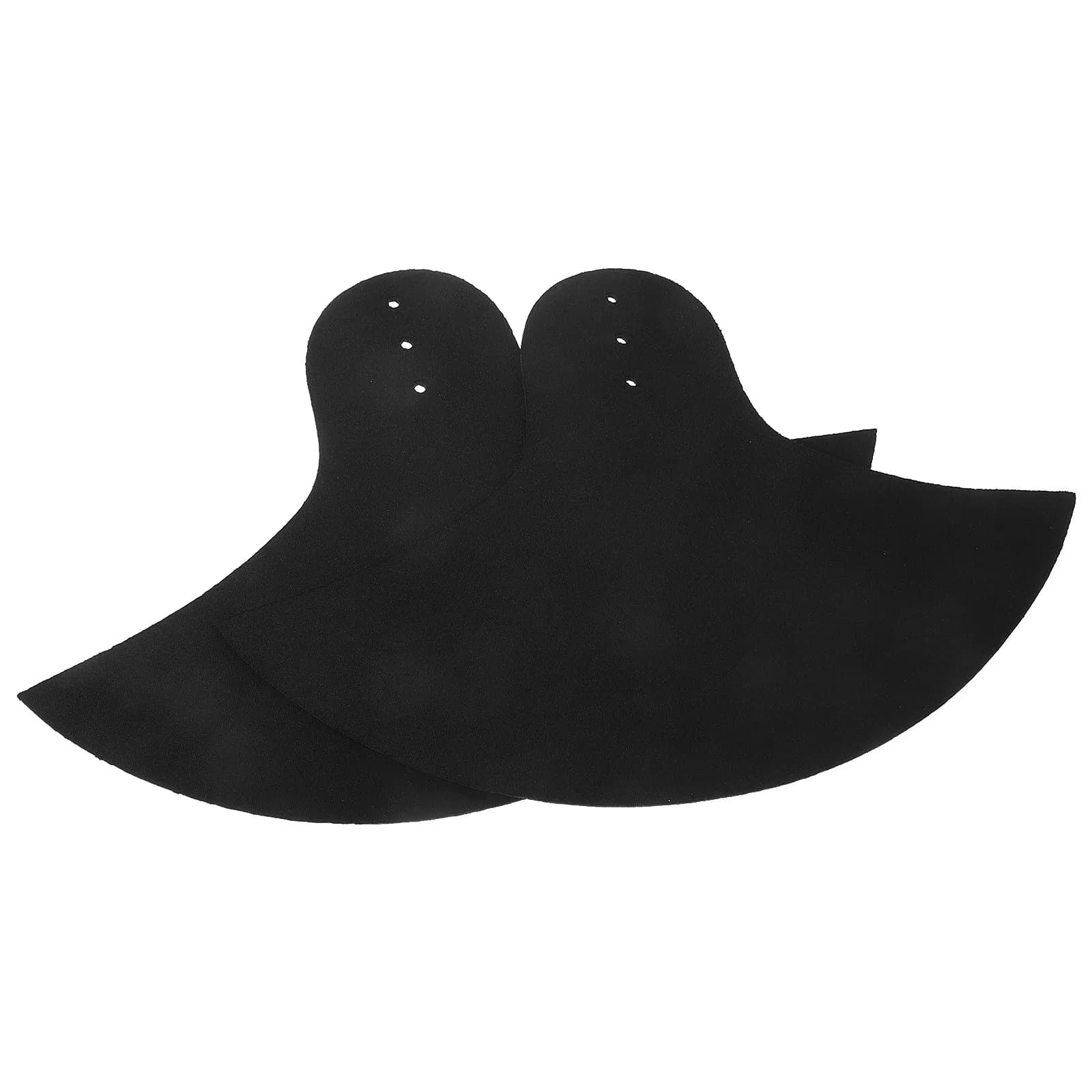 2Pcs Drum Mutes Pads Cymbals Pads For Drummer Crash Muffler Mufflers Dampening Dampeners Silent Black