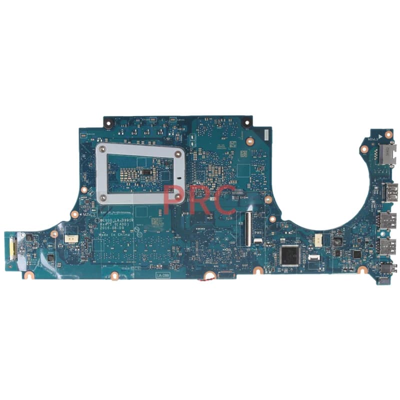 For DELL Inspiron 7566 P65F 7446 Laptop Motherboard LA-D991P i5-6300HQ i7-6700HQ GTX960M 0RJ4MM Notebook Mainboard Tested