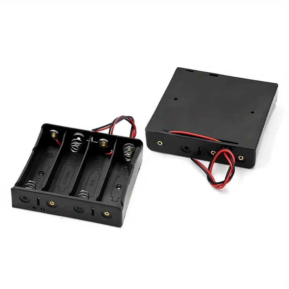 18650 Lithium Battery Case 1S 2S 3S Power Battery Case 18650 series with cable