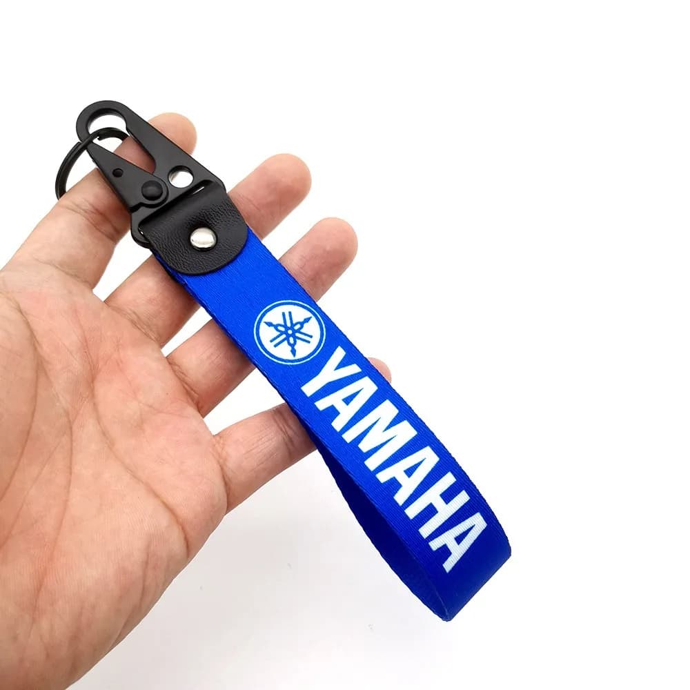1 pcs. Car printed nylon frame, racing motorcycle gifts, MT09 MT10 YZF R1 R3 R6 FZ1 FZ8 bike key ring
