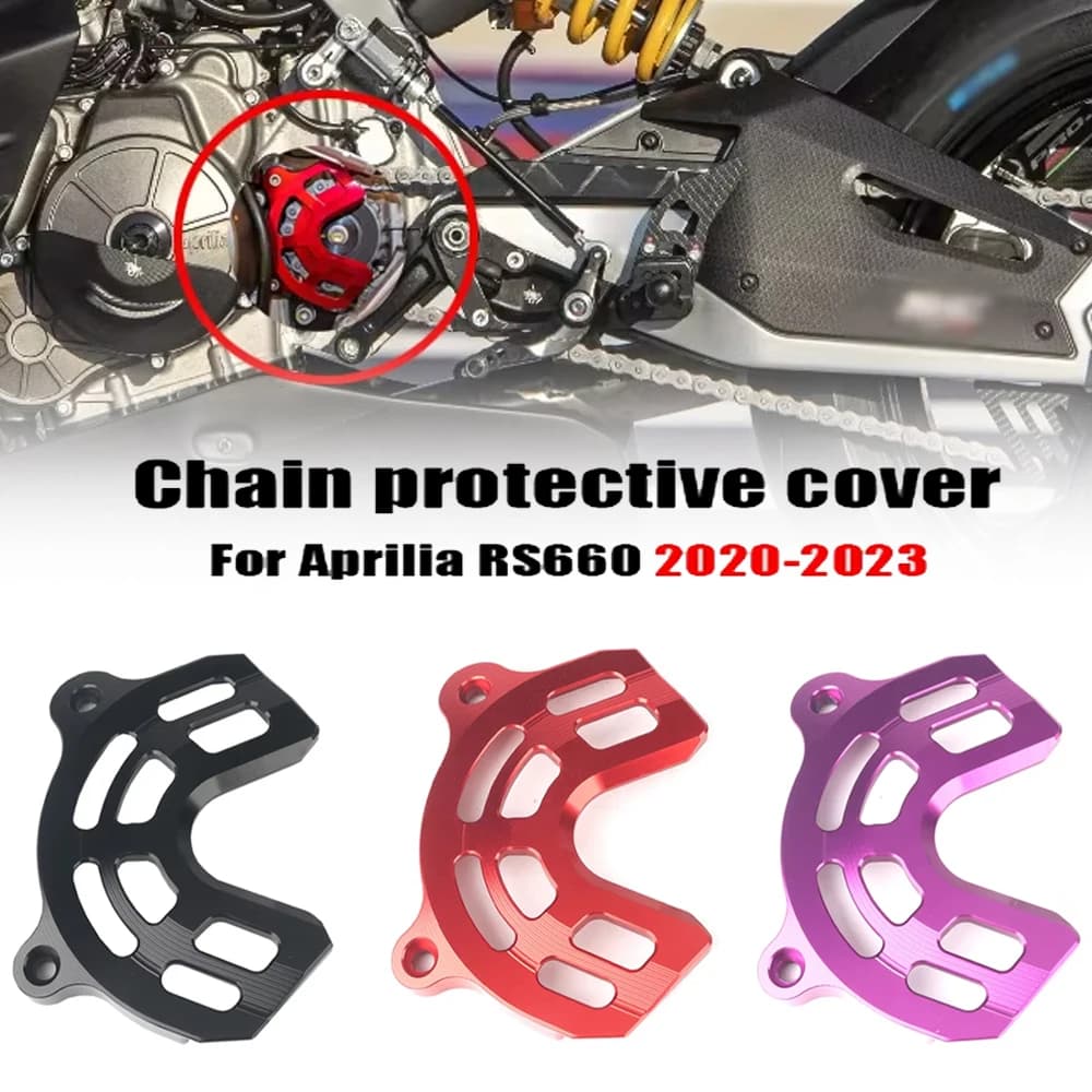 Pignone Copertura Catena Della Protezione Della Protezione Per Aprilia RS660 RS 660 Moto Sensore Fram 2020 2021 2022 2023