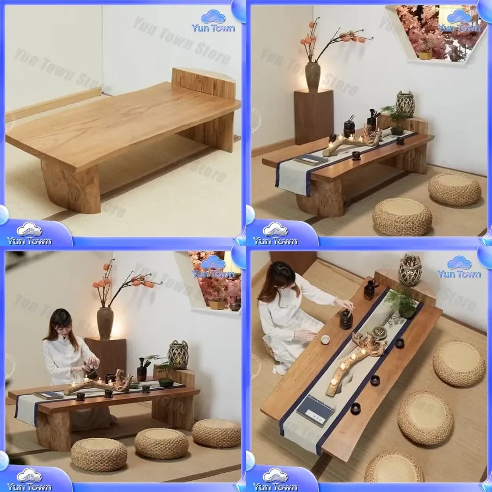 Rattan Futon Tatami Tea Room Seat Cushion for Japanese Style Low Stool Home Meditation Cushion Grass Stool Living Room Seat