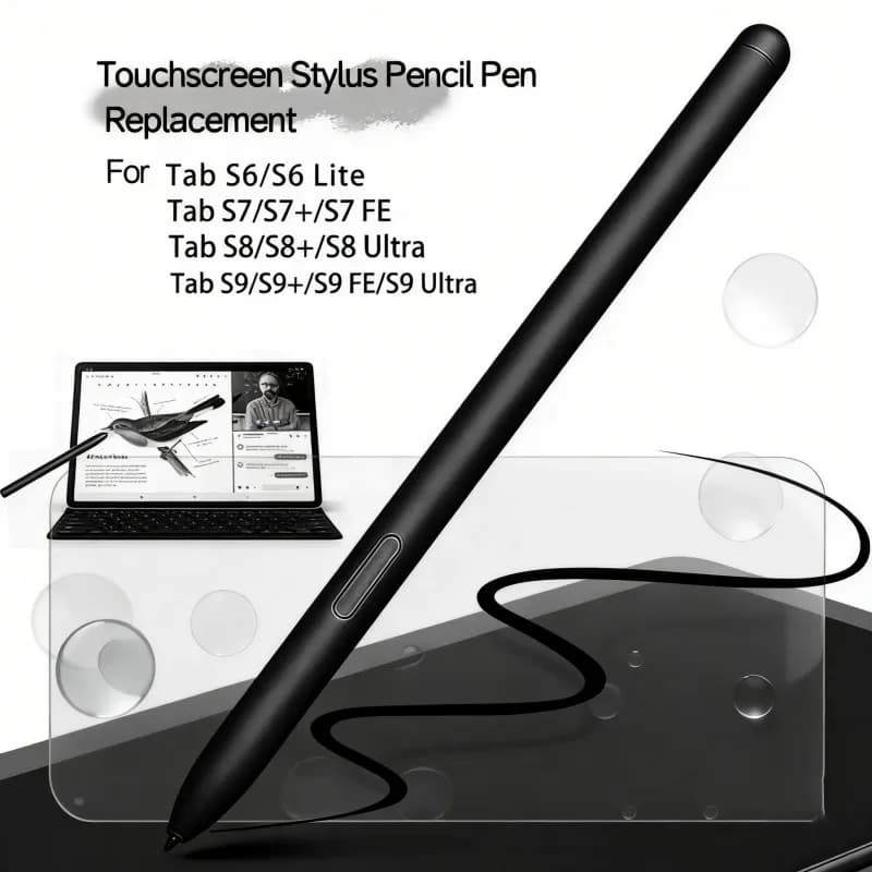 Stylus S Pen For Samsung Tablet Drawing Stylus Touch Pen for Tab S6 Lite S7FE S7 S7 Plus S8 S9 S9FE Pencil Without Bluetooth