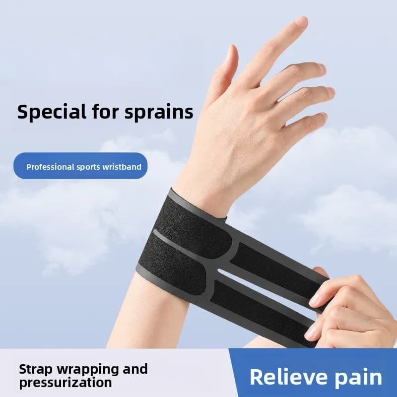 Supporto Regolabile per Polso Unisex, Fascia di Sostegno per Mano, Protezione per Tunnel Carpale, Adatto per Mano Destra e Sinistra