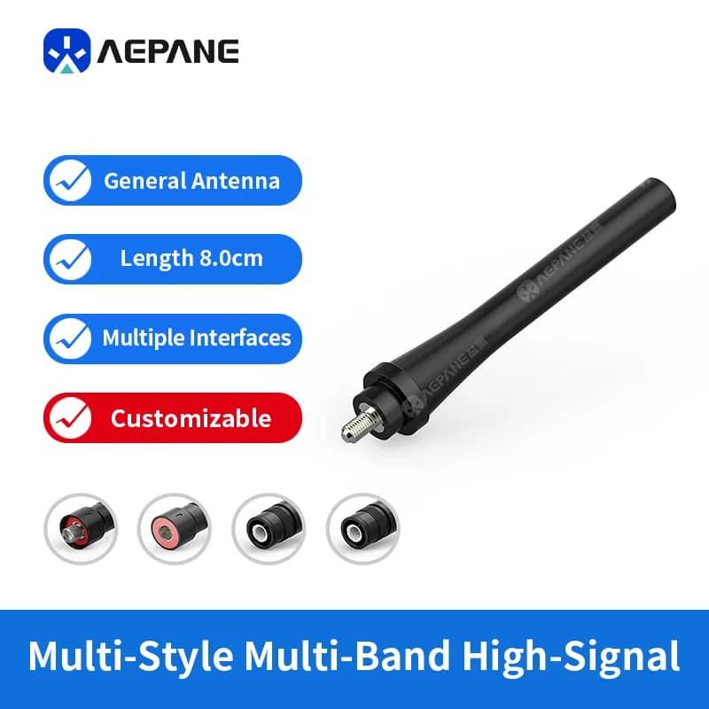 UHF 400-470MHz Stubby Walkie Talkie Antenna Special Screw Connector For Hytera TC-310 TC-320 HYT Two Way Radio Replacement Anten