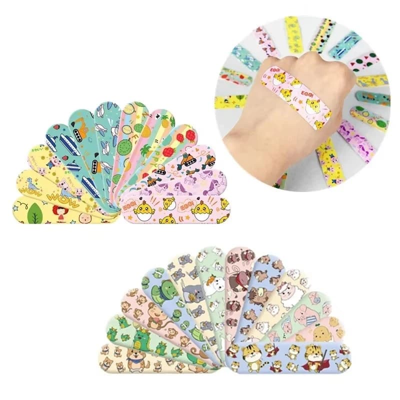 Kit di pronto soccorso da 40/80/120/160 pezzi, cerotti per ferite, cerotti autoadesivi per bambini, cerotti per bambini con simpatici cartoni animati