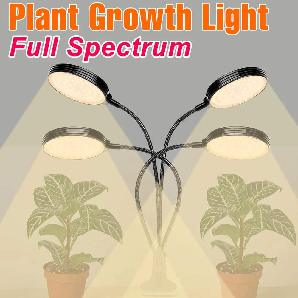 USB DC5V LED Lights for Cultivation, Complete Spectrum, Hydroponic Lamp, for Indoor Cultivation, Flowers, Semina, Grass Plants and Vase