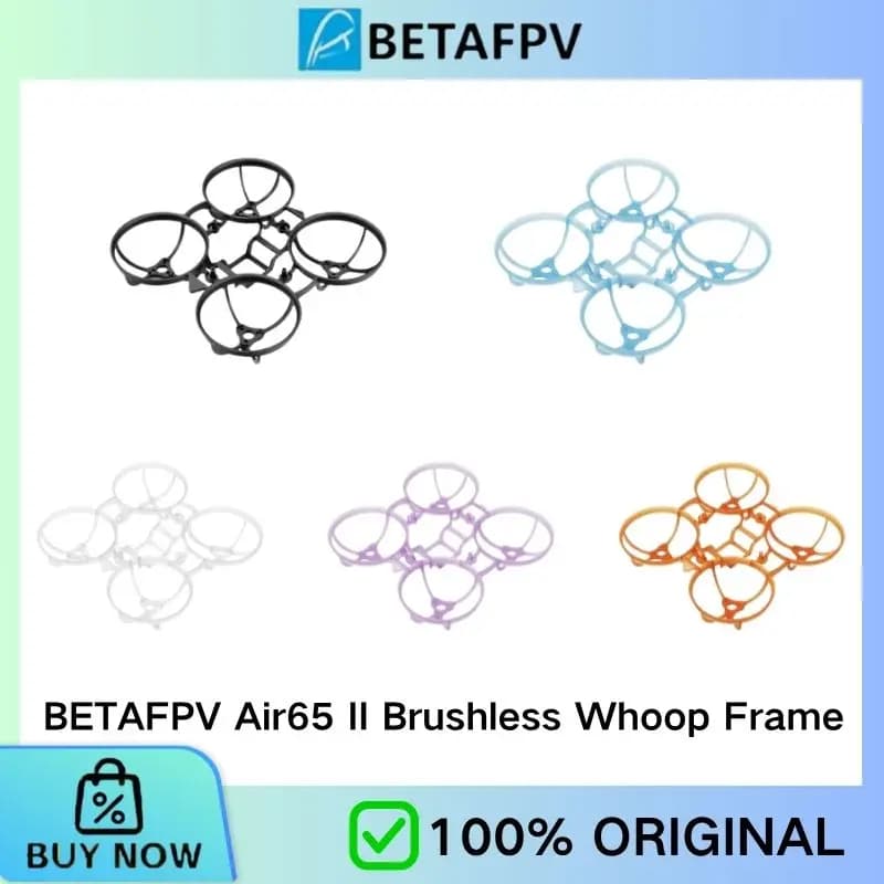 BETAFPV Air65 II dedicated frame kit 65mm size 1S brushless whoop style reliable component for RC micro FPV racing drone