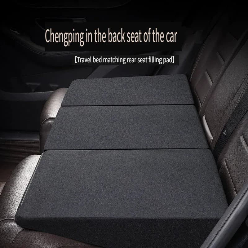 Car Seat Cushion Car Leveling Pad Sponge Filled Flattening The Rear Seats Of The Car With Sleeping Mats Fit Automotive Interior