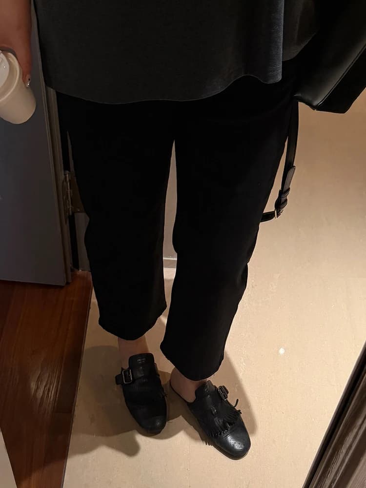 Jeans Classici a Gamba Dritta a Vita Alta Taglie Forti Neri Effetto Snellente a Matita da Donna Casual Moda Primavera Estate