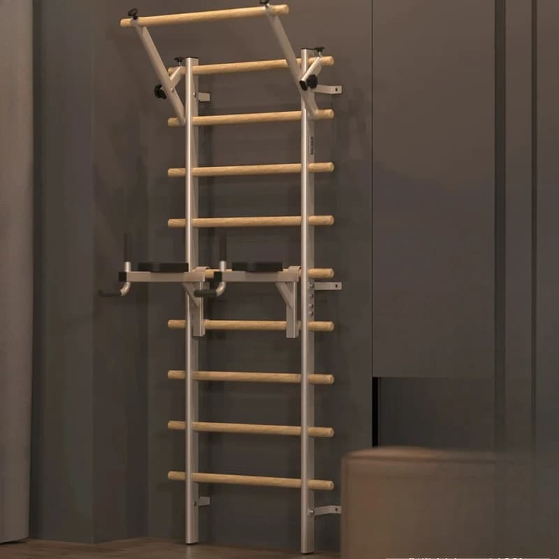 Telaio a costole con barre parallele, struttura per trazioni a casa, telaio multifunzionale per yoga, stretching e allenamento riabilitativo