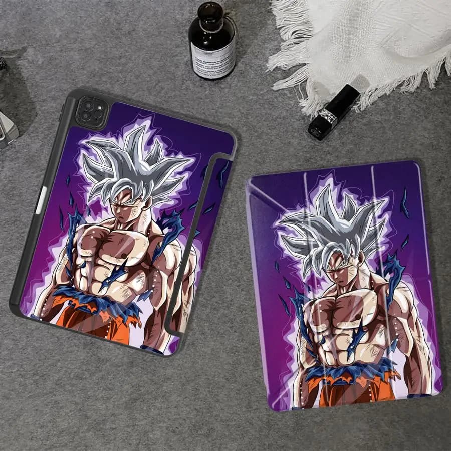 Custodia Protettiva per Tablet iPad Mini 6 7 Pro 11th 10th 9th 8th 7th 12.9 pollici Pro 2025 Air 4 5 M3 M2 1 2 M4 11 pollici Dragon Ball