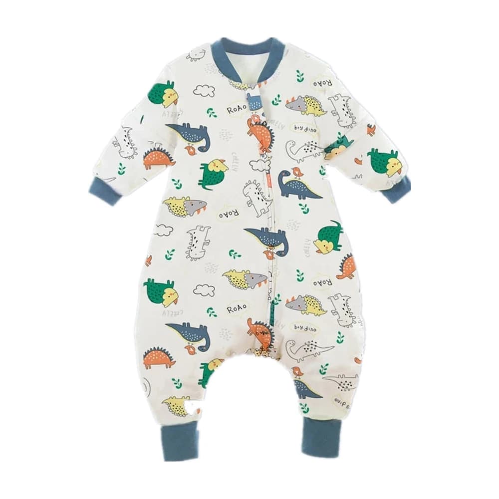 2024 Baby Cartoon Footwear Split with Detachable Sleeves for Boys Girls Sleeping Bag for Kids Autumn and Winter