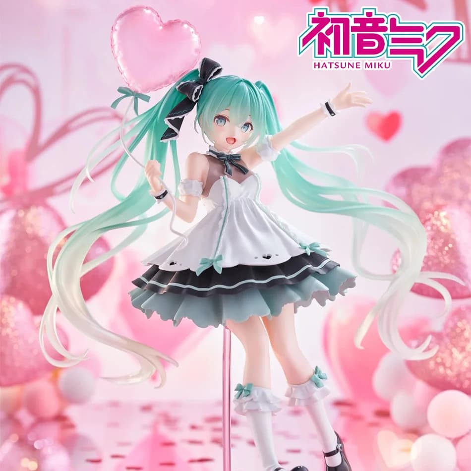 Action Figure Hatsune Miku 19CM Edizione Speciale Compleanno 2025 Kawaii Anime PVC da Collezione, Modellino Giocattolo, Decorazione Scrivania, Regalo per Fan e Bambini