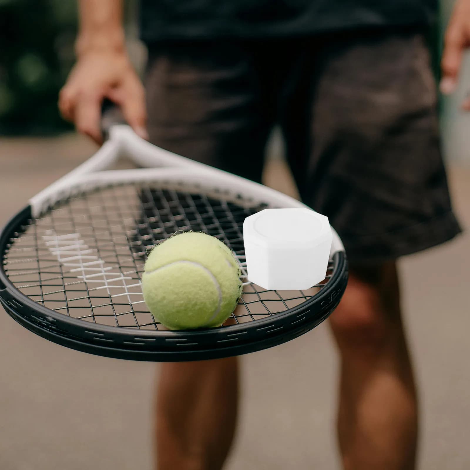 10 Pezzi Tappi Terminali per Manici di Racchette da Tennis, Protezioni per Impugnatura, Comodi, Stabili e Resistenti all'Usura, per Racchette da Tennis e Pickleball