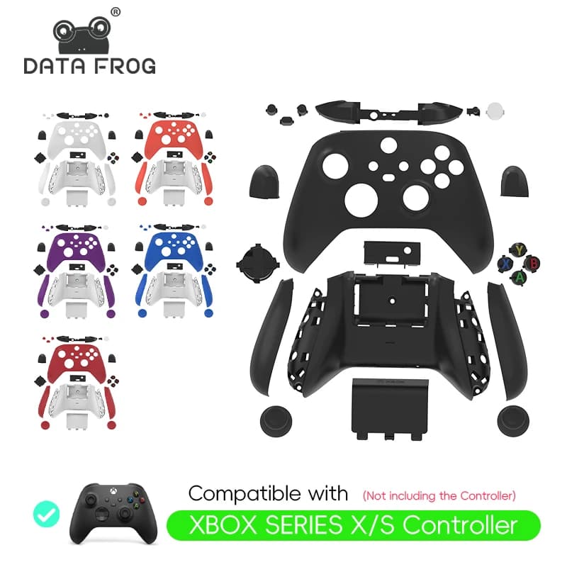 DATA FROG Sostituzione Controller Parte Cover per Xbox Series S Custodia posteriore Shell per Xbox Series X Accessori Cover