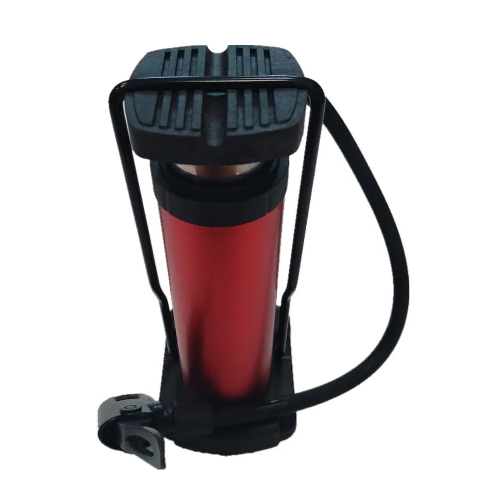 Effortless Mini Bicycle Inflator Pump Step on Aluminium Alloy Biking Air Pump Air Pressure Lightweight Bike Foot Pump Motorcycle