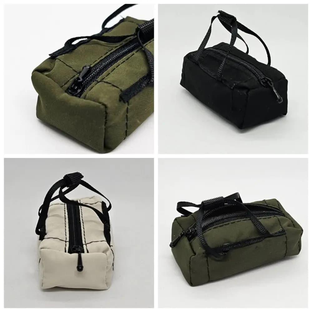 Simulazione Modello RC Borsa Ornamento sul tetto Pioggia all'aperto Bagagli per auto RC Modelli di scene di design in scala Borsa da viaggio in miniatura