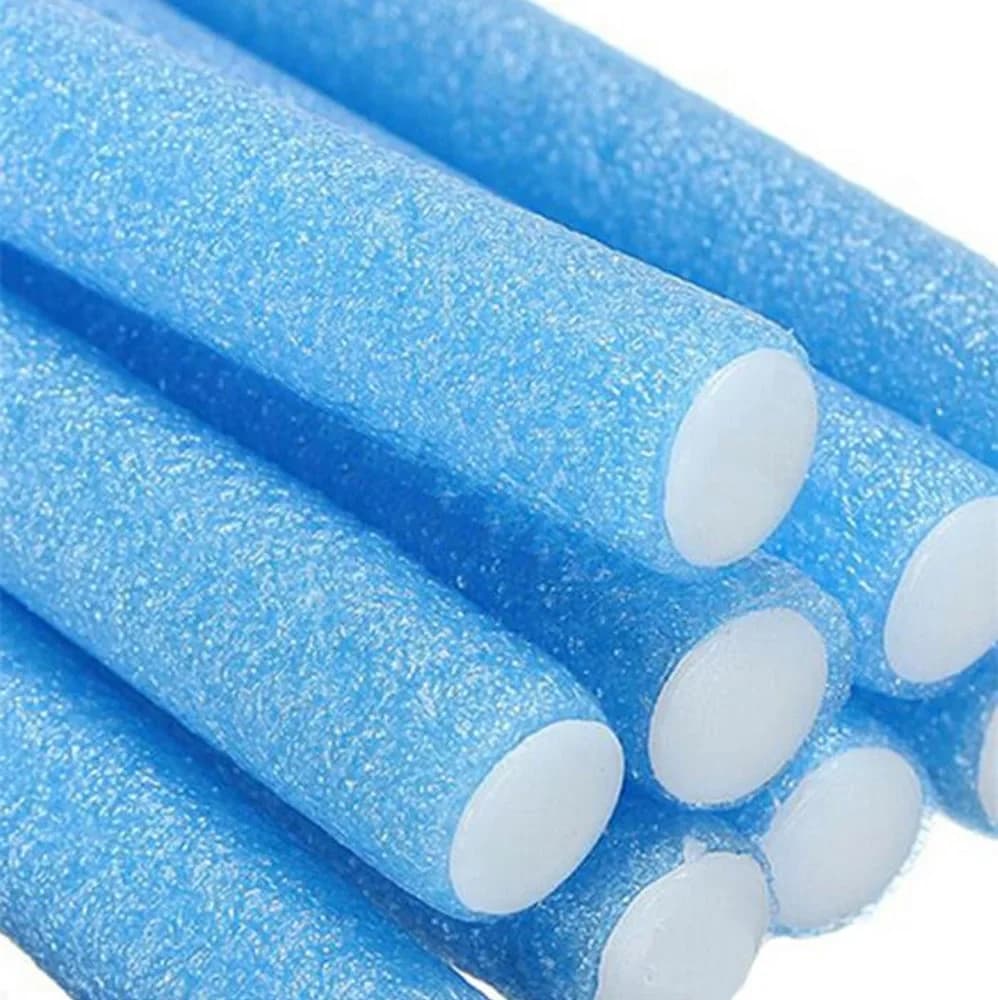 vvocci 10pcs Eva Curling Iron Perm Colorful Sponge Curling Bar Hair Curling Stick Universal Curling Iron Pearl Cotton