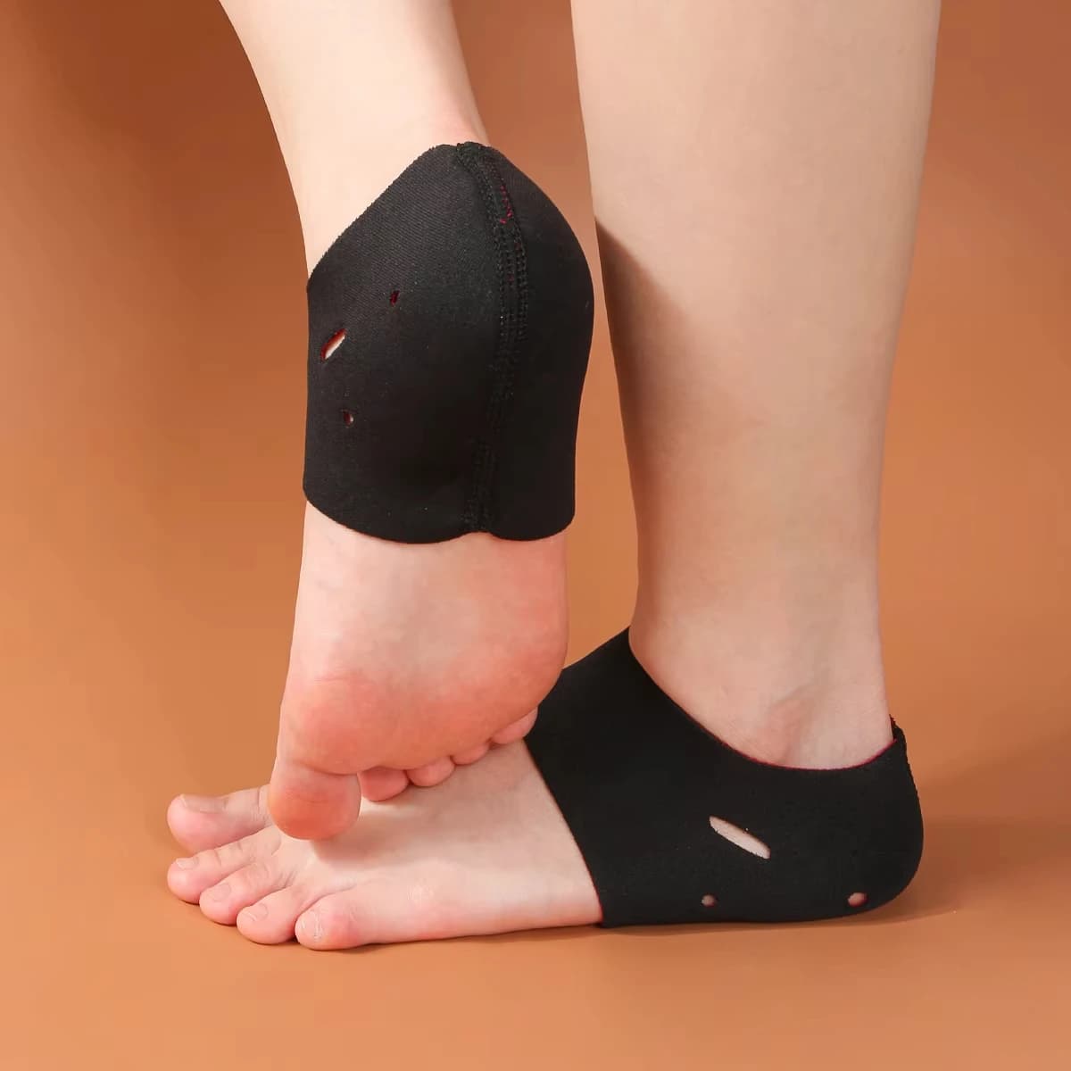 2 pezzi protezione tallone protezioni fascite plantare terapia tallone avvolgente piede tallone sollievo dal dolore caviglia tutore supporto arco plantare soletta ortopedica