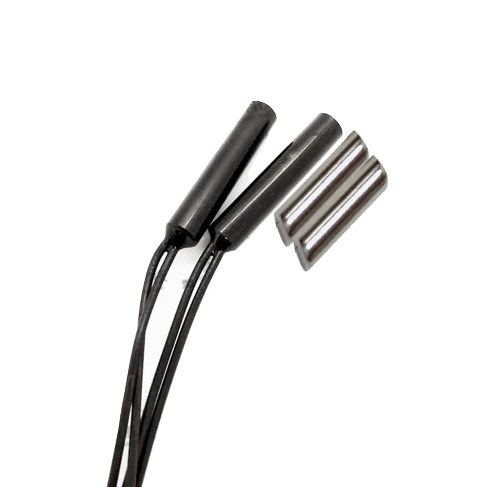 40 Pezzi Sensore Magnetico a Filo Sottile per Porta, Contatto a Secco, Interruttore Reed, Normalmente Chiuso, Segnale On/Off per Allarme di Sicurezza