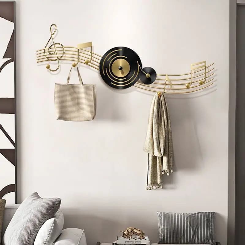 Creative Disc Shaped Wall Hanger Simple Wall Hanger for Door Multifunctional Housing Accessories For Home