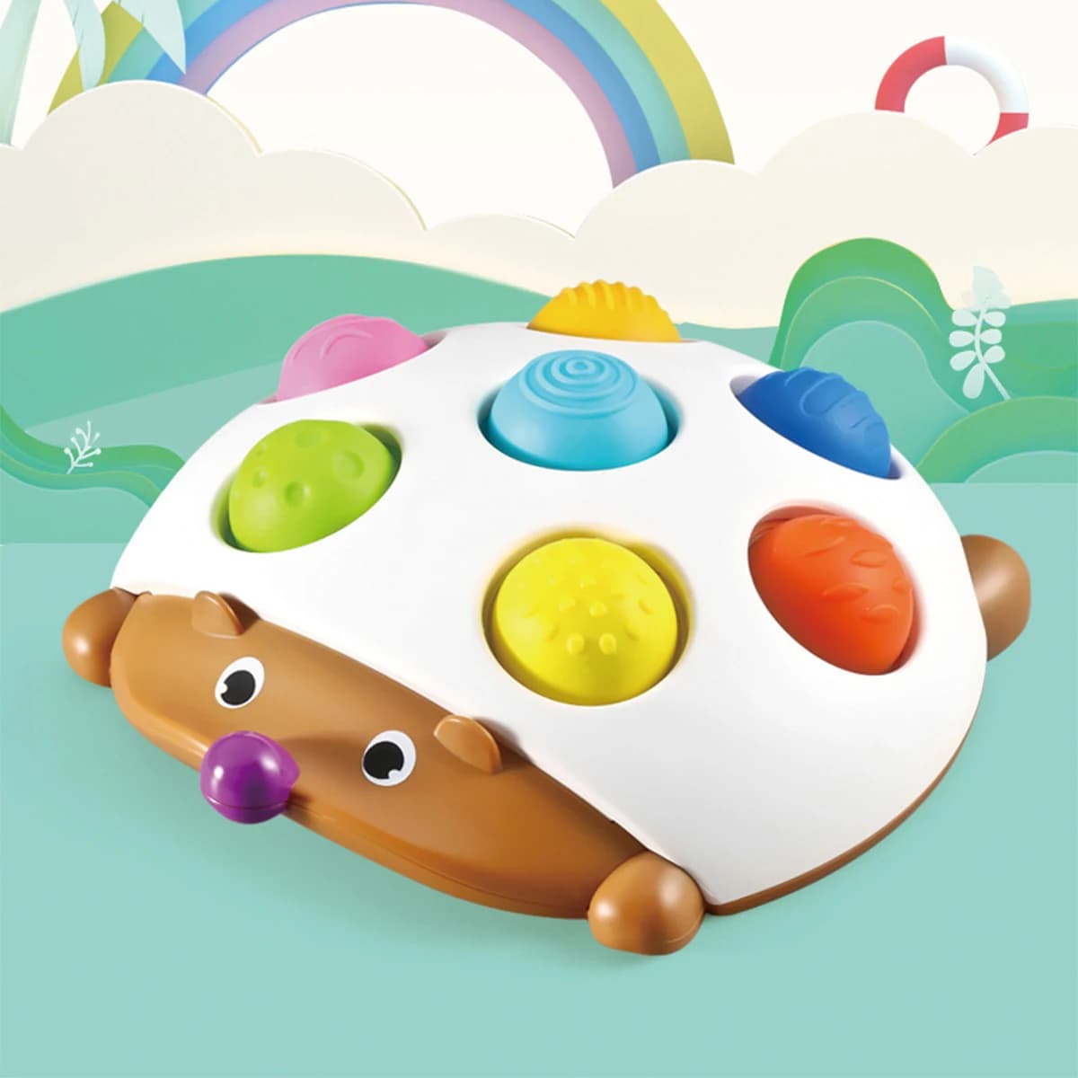 1 pz spremere giocattoli push pop bambini dito pressione silicone agitarsi giocattoli sensoriali per bambini adulti giocattolo di decompressione