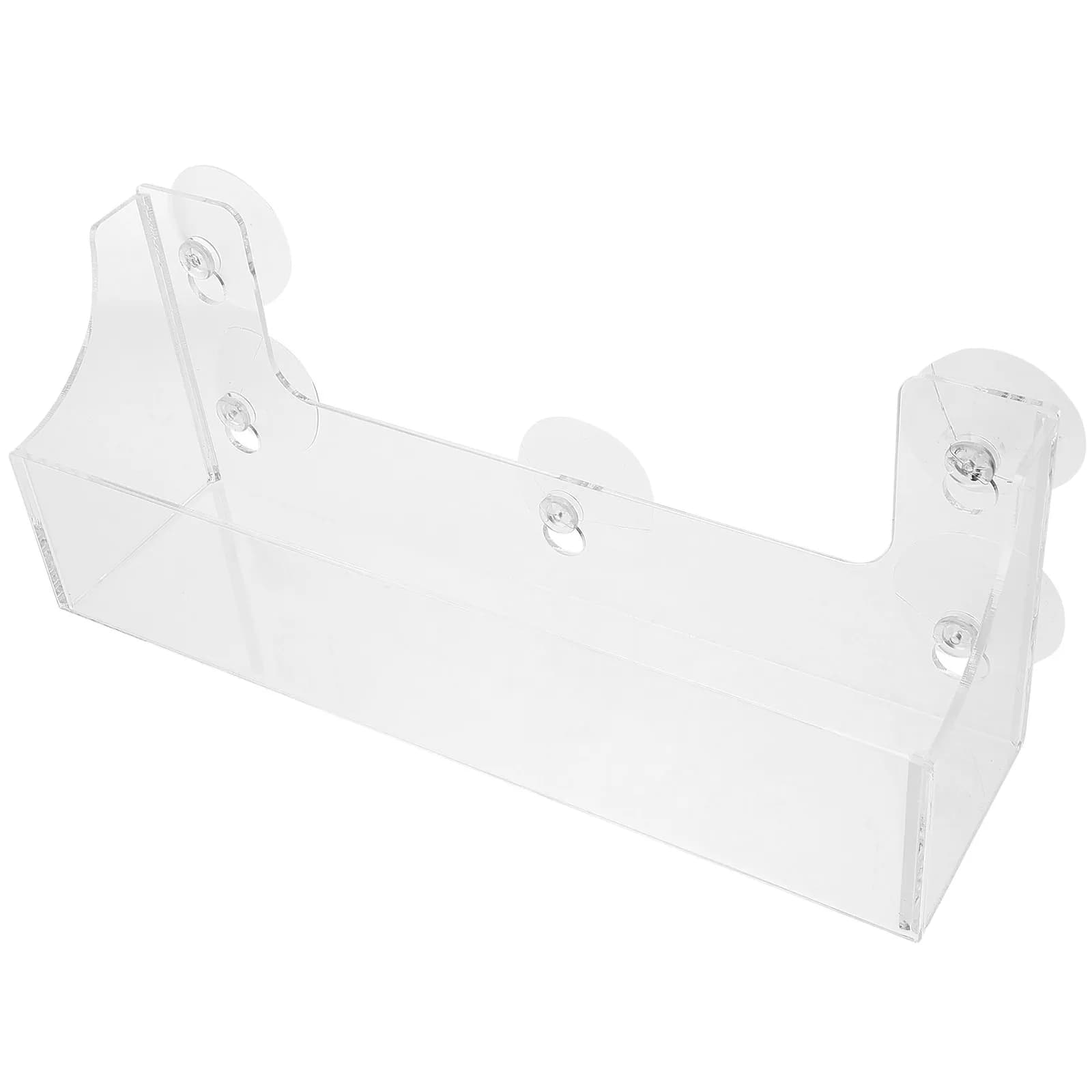 Beverages Fridge Spice Organizer Refrigerator Storage Rack Drinks for Hanging Kitchen Shelf Suction Cup Holder Acrylic