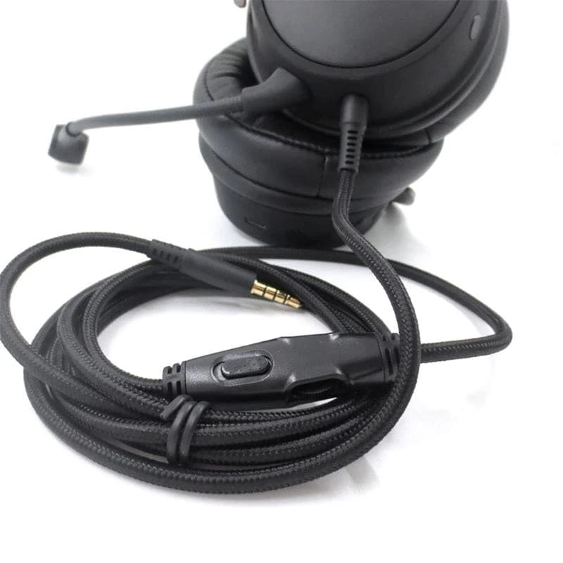 U13B Headset Extension Cord Aux-Cable for HyperX Cloud Gaming Headset Replacement Cable Reliable-Performance Quality